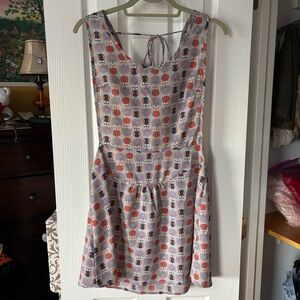 Modcloth Owl Print Jumper